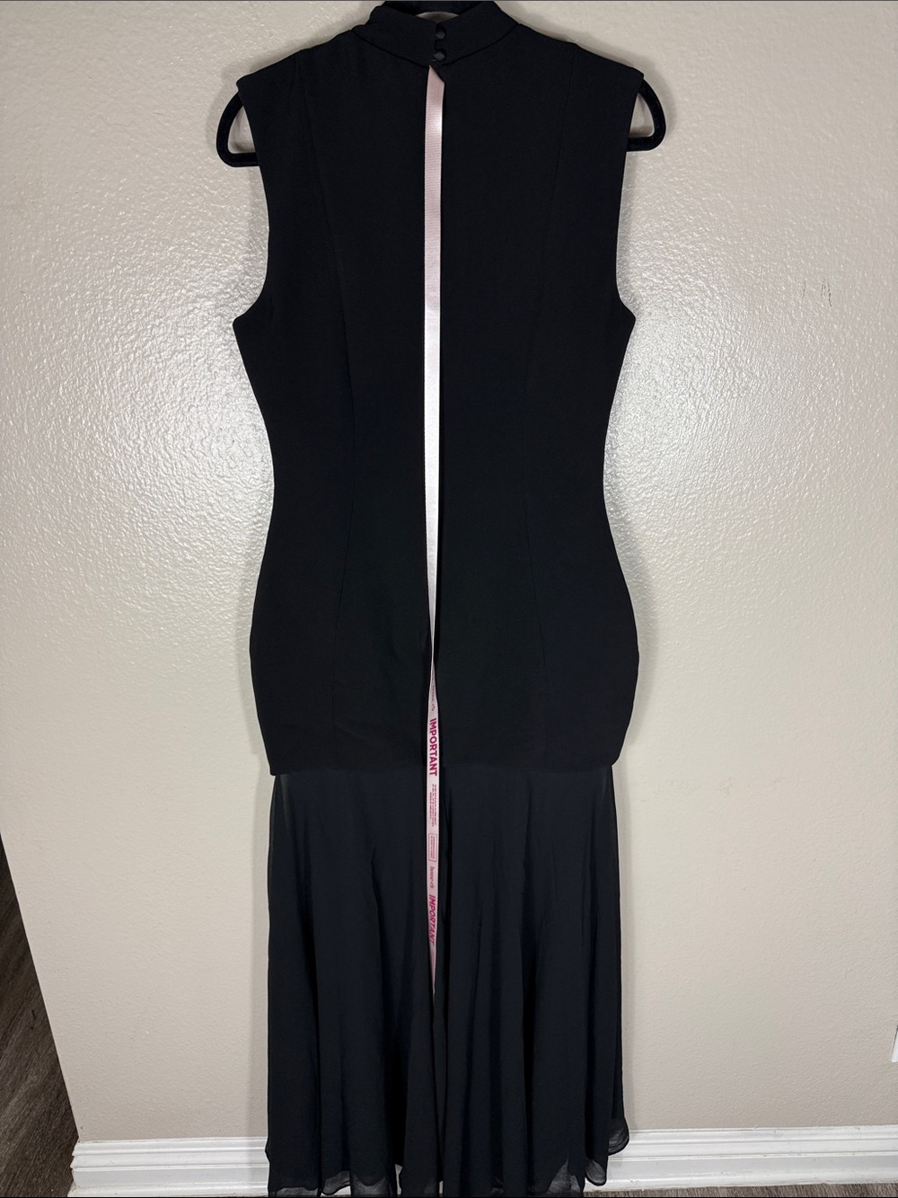 House of CB Raphaella Black Keyhole Maxi Dress - Picture 8 of 9